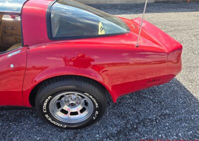 1981 Red C3 Corvette Camel Interior For Sale