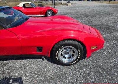 1981 Red C3 Corvette Camel Interior For Sale