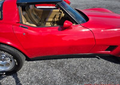 1981 Red C3 Corvette Camel Interior For Sale