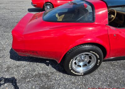 1981 Red C3 Corvette Camel Interior For Sale