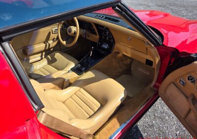 1981 Red C3 Corvette Camel Interior For Sale