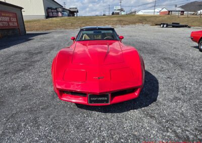 1981 Red C3 Corvette Camel Interior For Sale