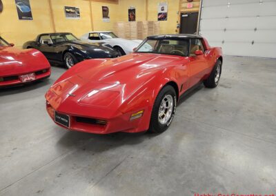 1981 Red C3 Corvette Camel Interior For Sale