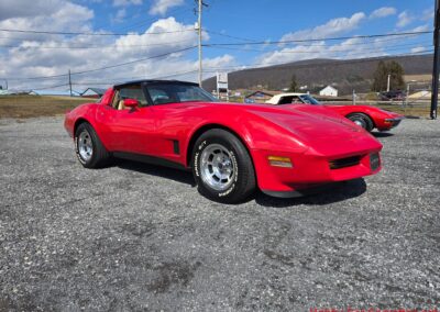1981 Red C3 Corvette Camel Interior For Sale
