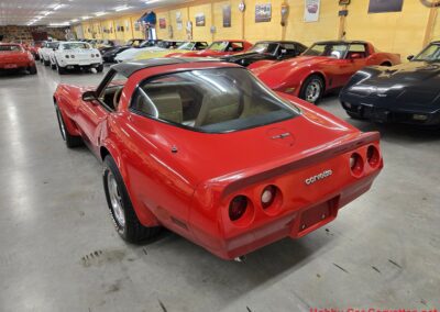 1981 Red C3 Corvette Camel Interior For Sale
