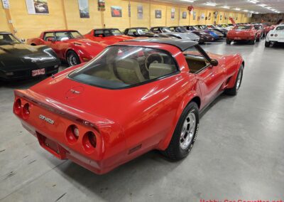 1981 Red C3 Corvette Camel Interior For Sale