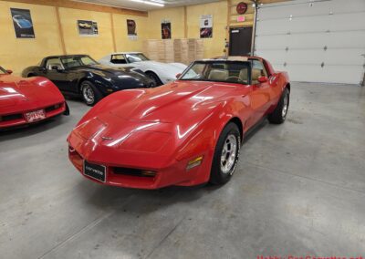 1981 Red C3 Corvette Camel Interior For Sale