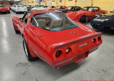 1981 Red C3 Corvette Camel Interior For Sale
