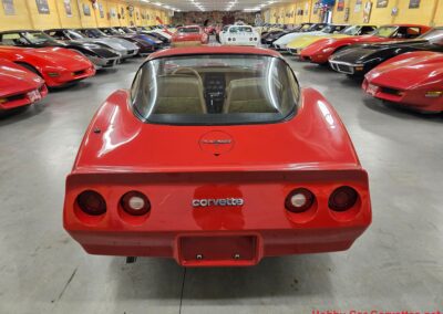 1981 Red C3 Corvette Camel Interior For Sale