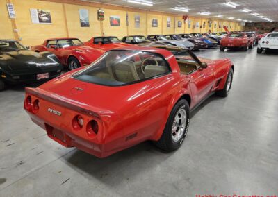 1981 Red C3 Corvette Camel Interior For Sale