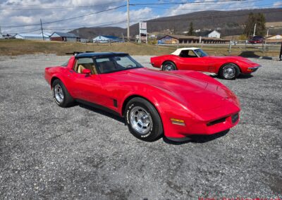 1981 Red C3 Corvette Camel Interior For Sale