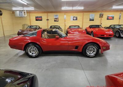 1981 Red C3 Corvette Camel Interior For Sale