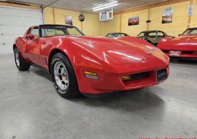 1981 Red C3 Corvette Camel Interior For Sale