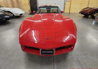 1981 Red C3 Corvette Camel Interior For Sale