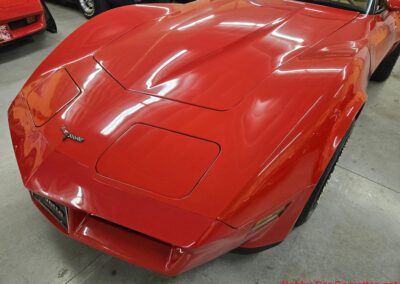 1981 Red C3 Corvette Camel Interior For Sale