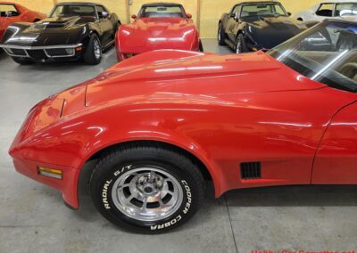 1981 Red C3 Corvette Camel Interior For Sale