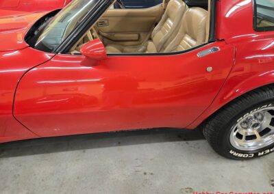 1981 Red C3 Corvette Camel Interior For Sale