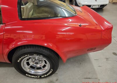 1981 Red C3 Corvette Camel Interior For Sale