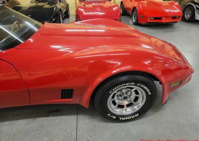 1981 Red C3 Corvette Camel Interior For Sale