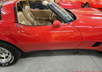 1981 Red C3 Corvette Camel Interior For Sale