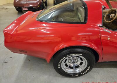 1981 Red C3 Corvette Camel Interior For Sale