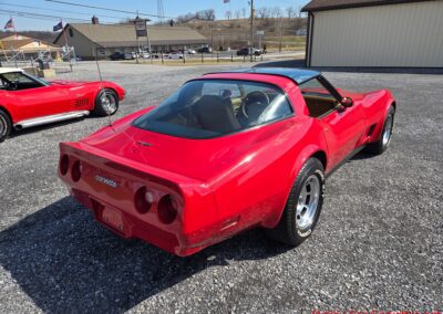1981 Red C3 Corvette Camel Interior For Sale