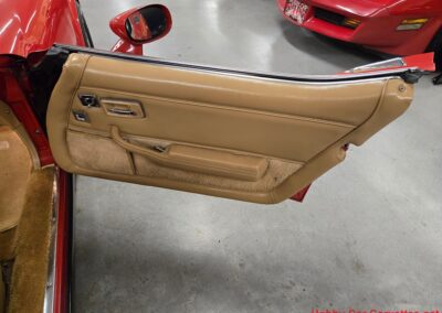 1981 Red C3 Corvette Camel Interior For Sale
