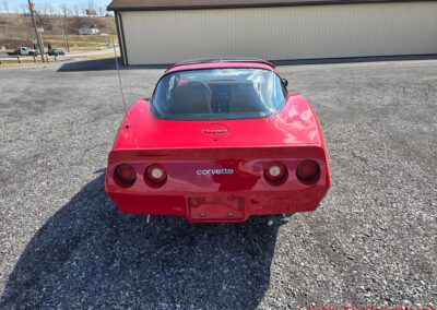 1981 Red C3 Corvette Camel Interior For Sale