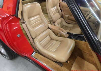 1981 Red C3 Corvette Camel Interior For Sale