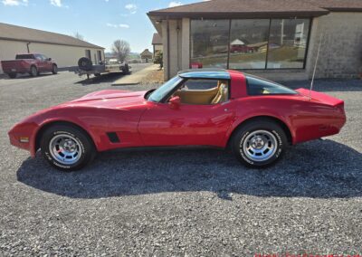 1981 Red C3 Corvette Camel Interior For Sale