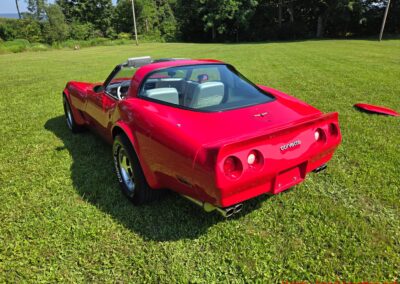 1981 Red Corvette Automatic For Sale