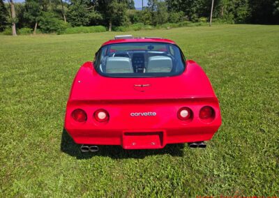 1981 Red Corvette Automatic For Sale