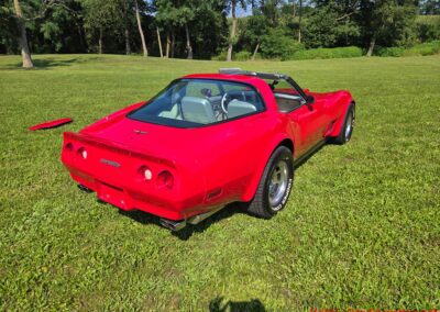1981 Red Corvette Automatic For Sale