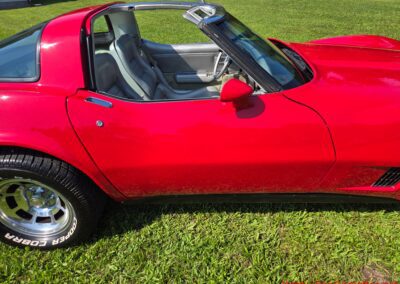 1981 Red Corvette Automatic For Sale