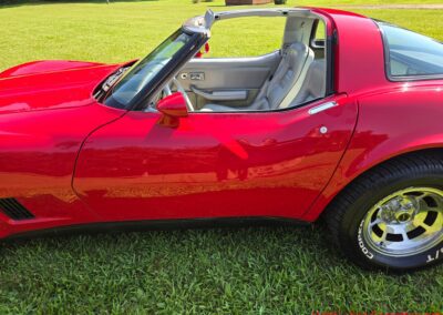 1981 Red Corvette Automatic For Sale