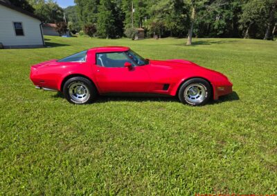 1981 Red Corvette Automatic For Sale