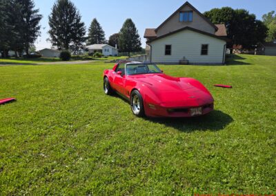 1981 Red Corvette Automatic For Sale