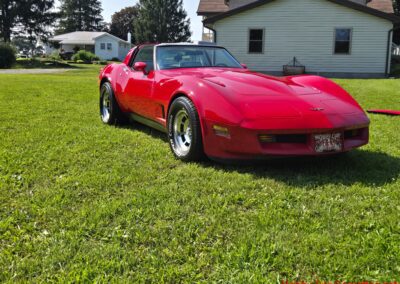 1981 Red Corvette Automatic For Sale