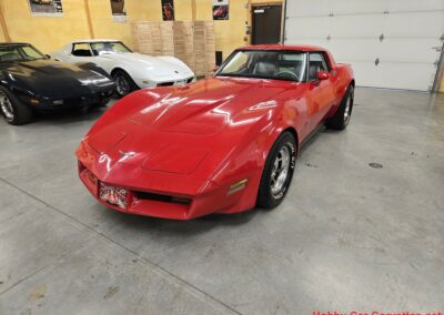 1981 Red Corvette Automatic For Sale