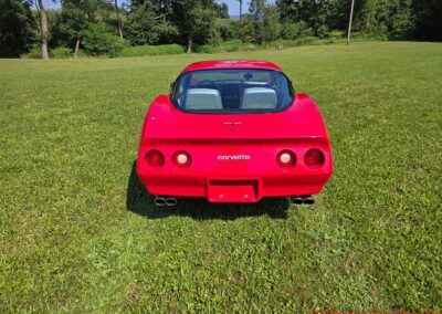 1981 Red Corvette Automatic For Sale