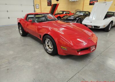 1981 Red Corvette Automatic For Sale