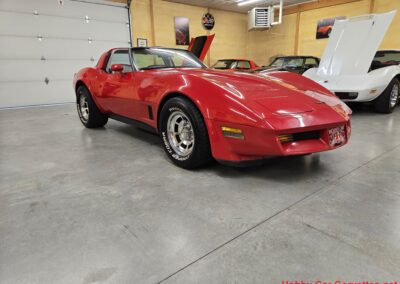 1981 Red Corvette Automatic For Sale