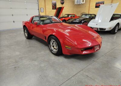 1981 Red Corvette Automatic For Sale