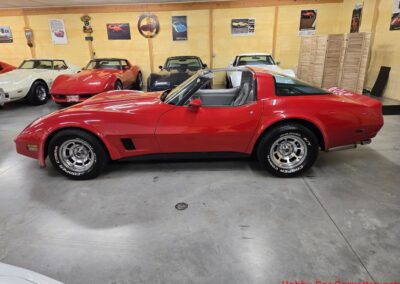 1981 Red Corvette Automatic For Sale