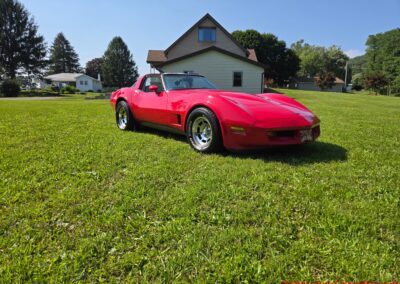 1981 Red Corvette Automatic For Sale