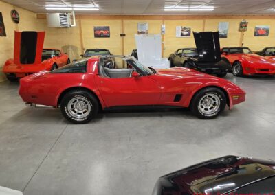 1981 Red Corvette Automatic For Sale
