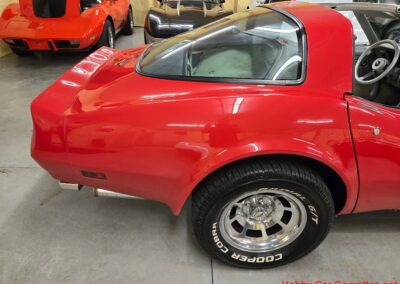 1981 Red Corvette Automatic For Sale