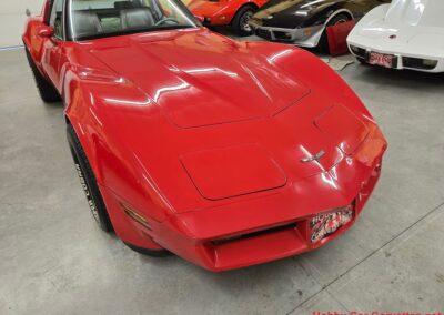 1981 Red Corvette Automatic For Sale