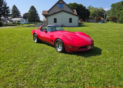 1981 Red Corvette Automatic For Sale
