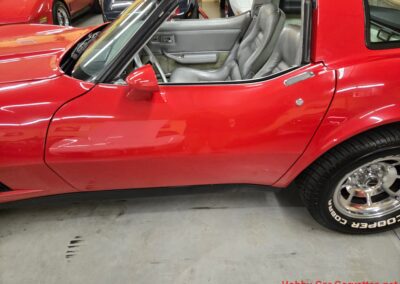 1981 Red Corvette Automatic For Sale